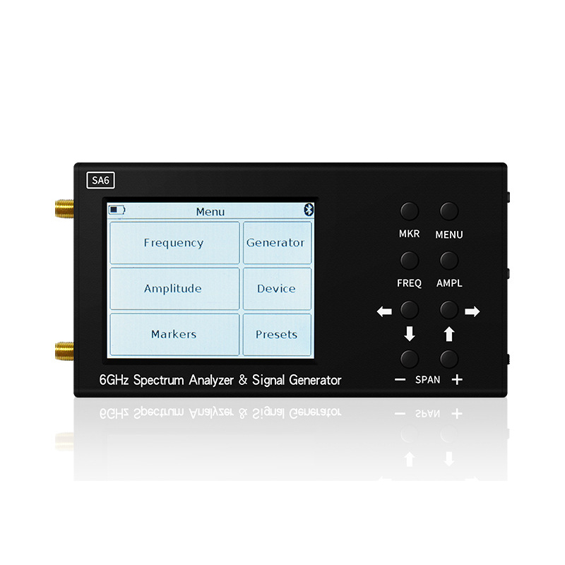 SA6 6G Portable Spectrum Analyzer Wi-Fi CDMA Laboratory 35-6200Mhz Signal Generator Tester
