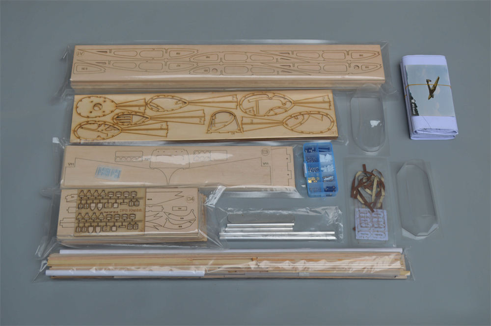 Tony Ray's Aero Model DFS Kranich 3000mm Wingspan 1/6 Scale Balsawood RC Airplane Glider KIT
