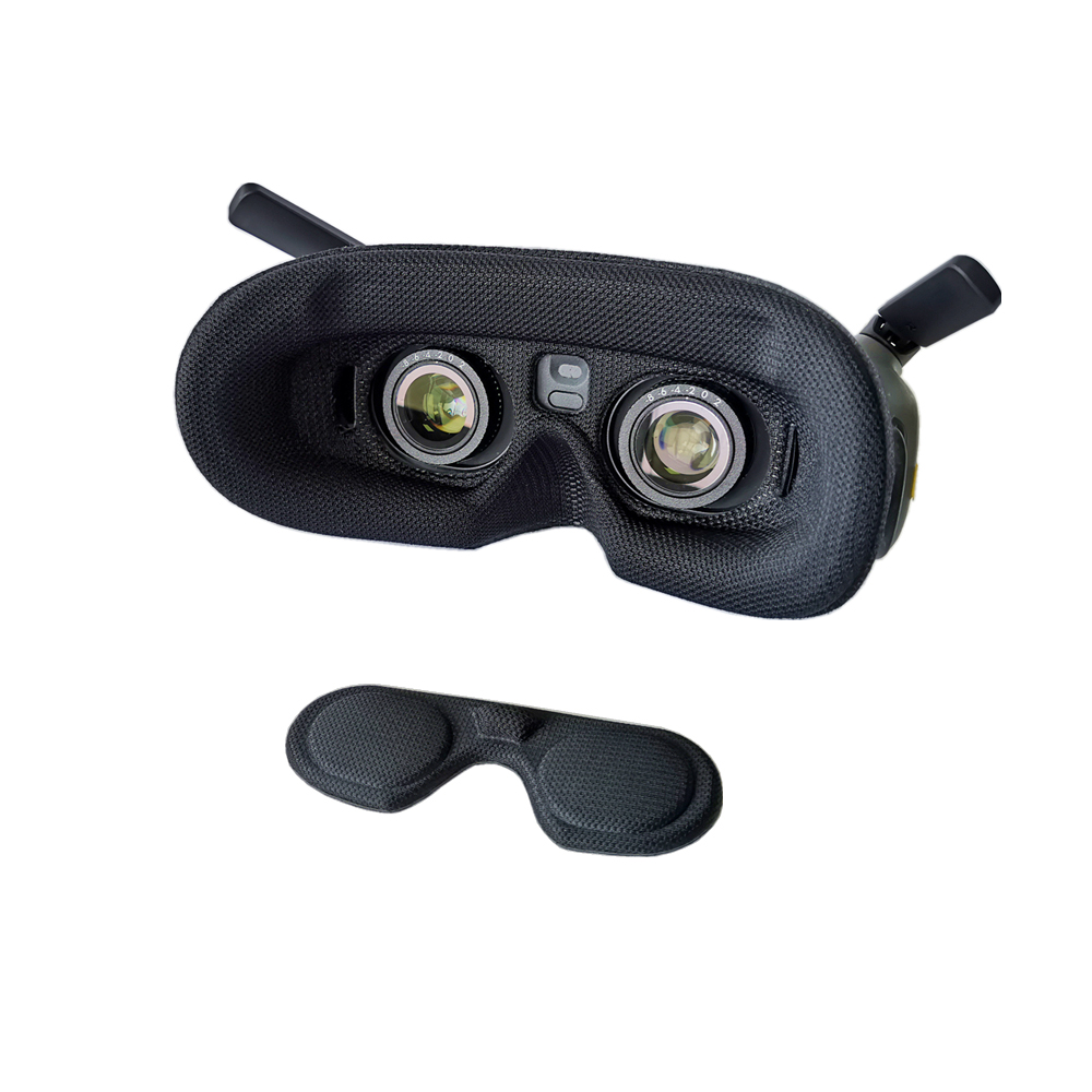 MXK Sponge Foam Padding Anti-Light Leakage Eye Mask with Lens Cover For DJI Goggles 2 Goggles Integra