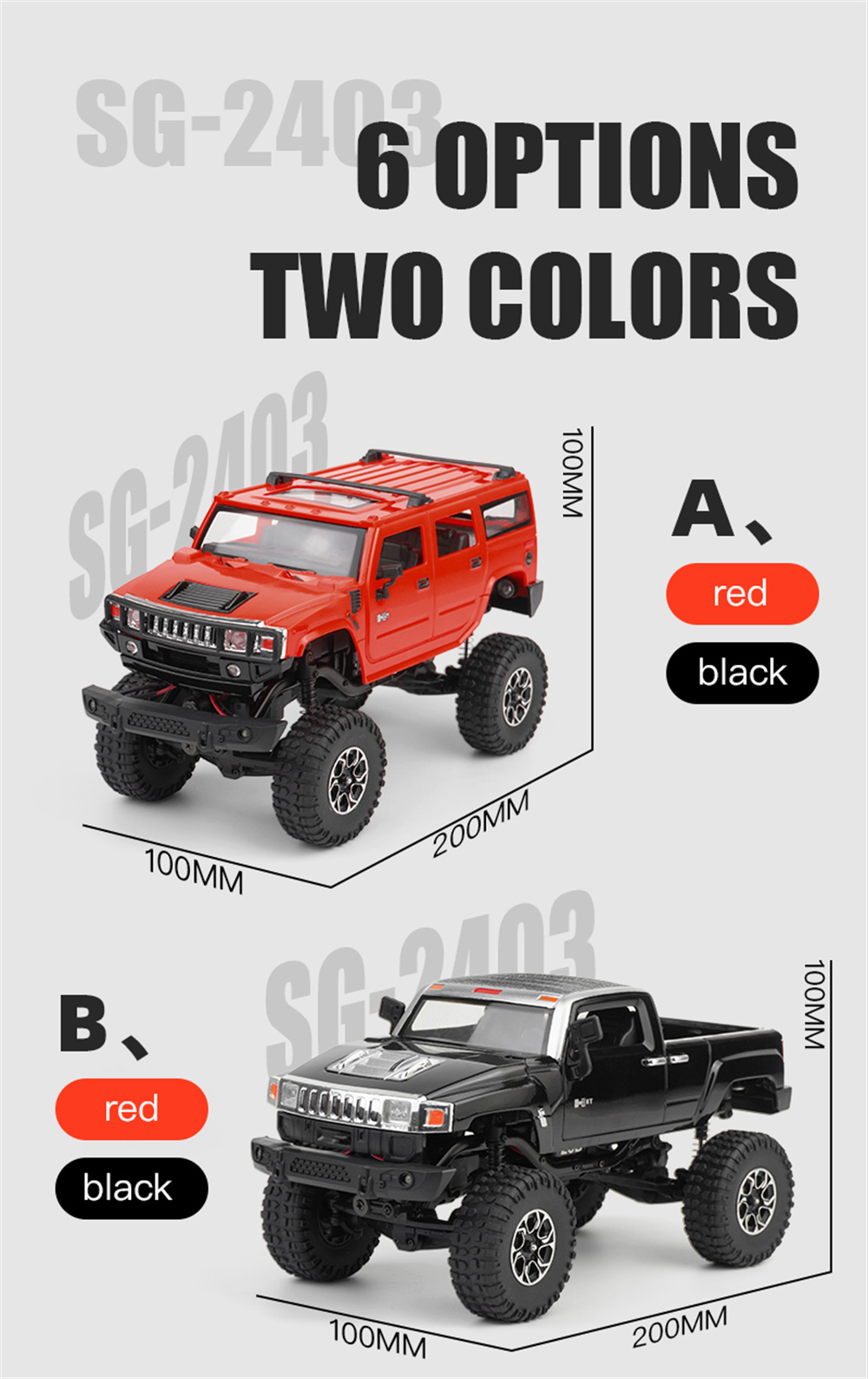 SG PINECONE FOREST 2403 for Wrangler 1/24 2.4G 4WD RC Car Off-Road Vehicles Climbing Rock Crawler Full Scale LED Light Models Toys
