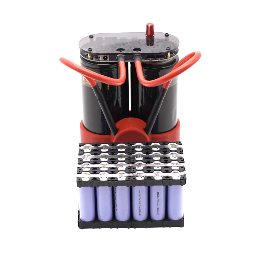Farad Capacitor Spot Welder OLED Display 2.7V 3000F Spots Welding Machine 99 Gears Semi-automatic Weld Tool Dual Type C Charging