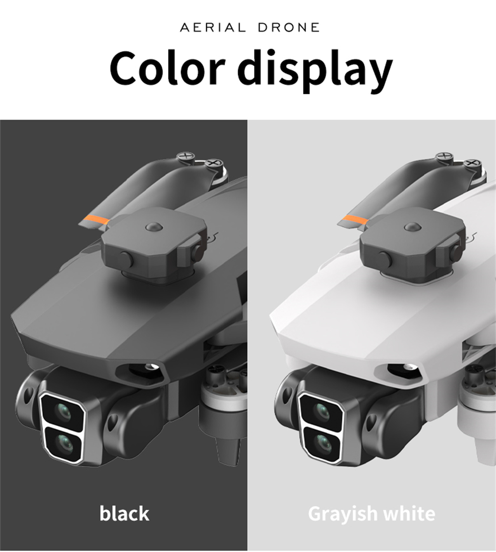 LYZRC L106-1 GPS 5G WiFi FPV with 5.9inch LCD Screen Controller 720P HD Dual Camera Servo Gimbal 360° Obstacle Avoidance Brushless Foldable RC Drone Quadcopter RTF