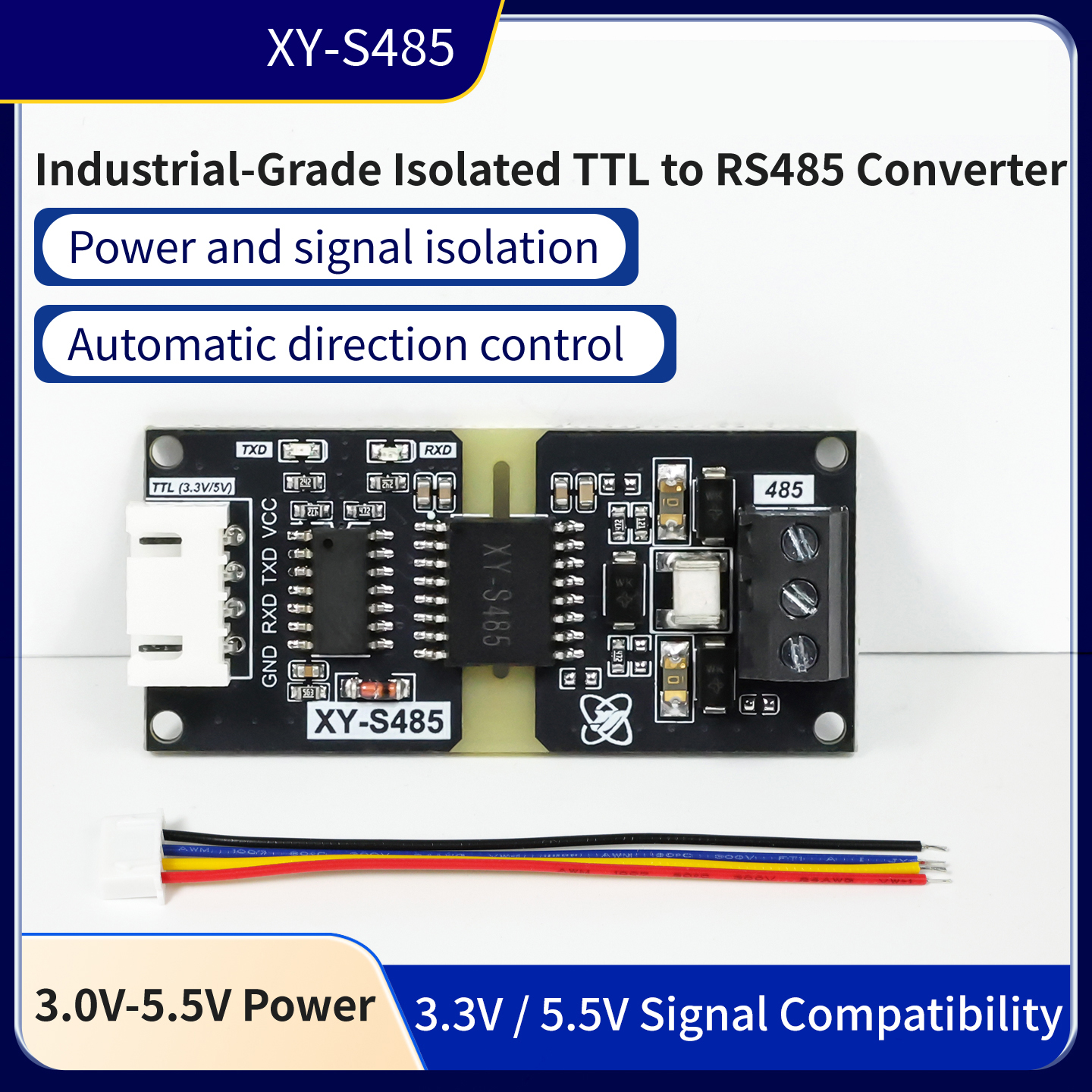 Sinilink XY-S485 TTL to RS485 Converter Module Automatic Direction