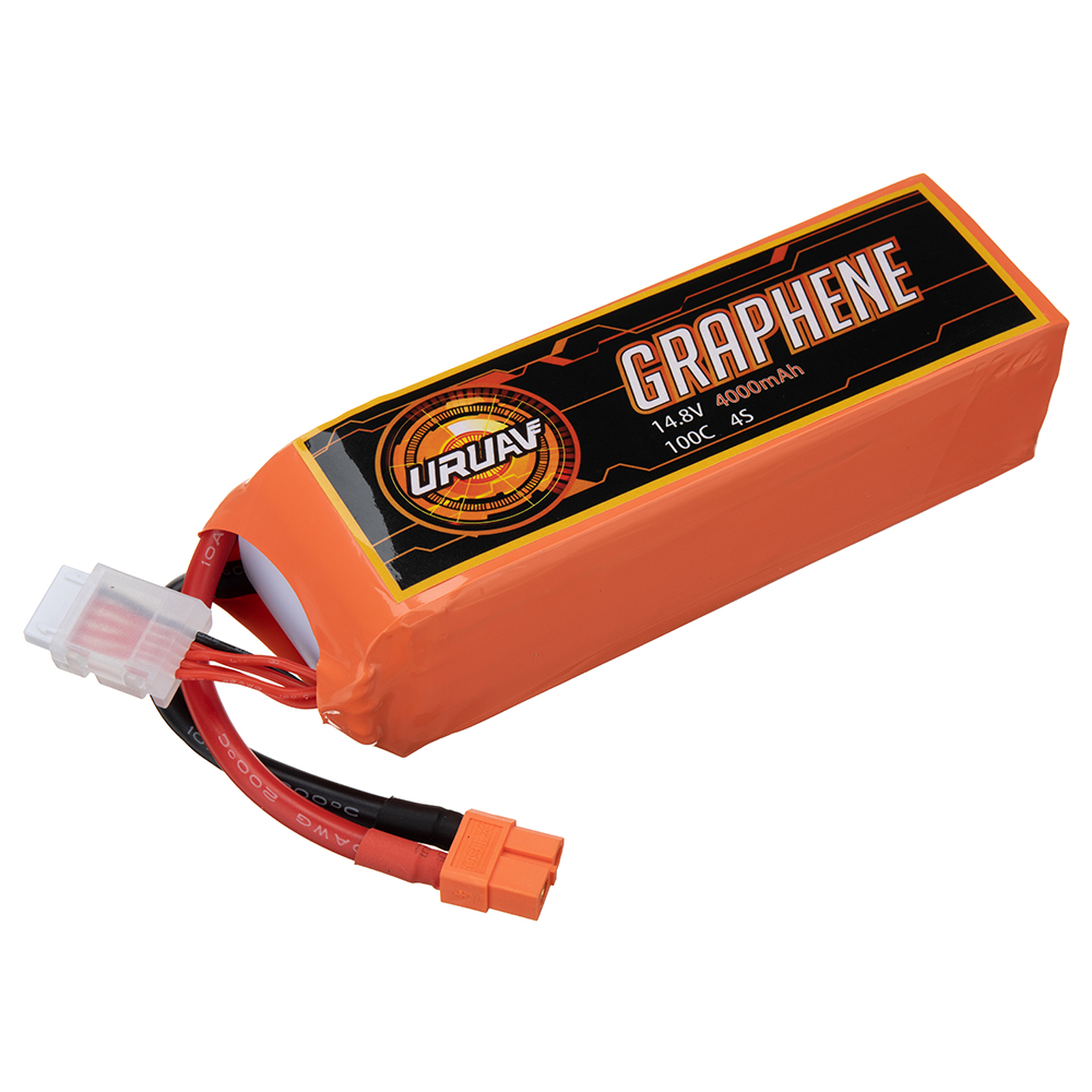 URUAV GRAPHENE 14.8V 4000mAh 100C 4S LiPo Battery XT60 Plug for RC Drone