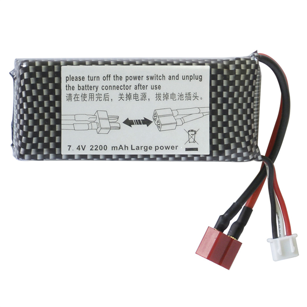 XLF X03A X04A MAX X05A F11A 1/10 RC Car Spare 7.4V 2200mAh 30C 2S T Plug Lipo Battery Brushless Vehicles Model Parts