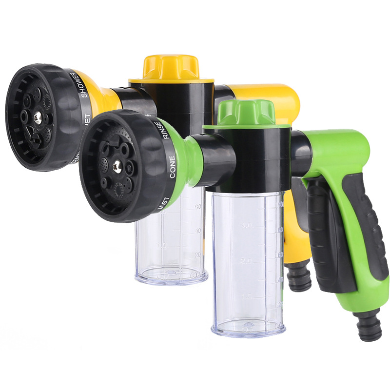 Hochdruck-Wasserpistole mit 8 in 1 tragbarer Schaumlanze für Autowaschanlage,  Reinigungswerkzeug Sale - Banggood Deutschland Mobile