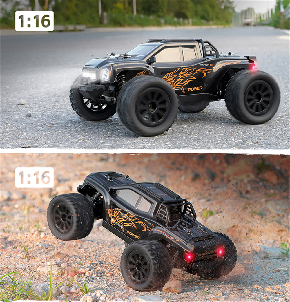 WLtoys 164018 1/16 2.4G 4WD 35KM/H High-speed RC Car Off-road Electric Truck RTR Vehicle Model