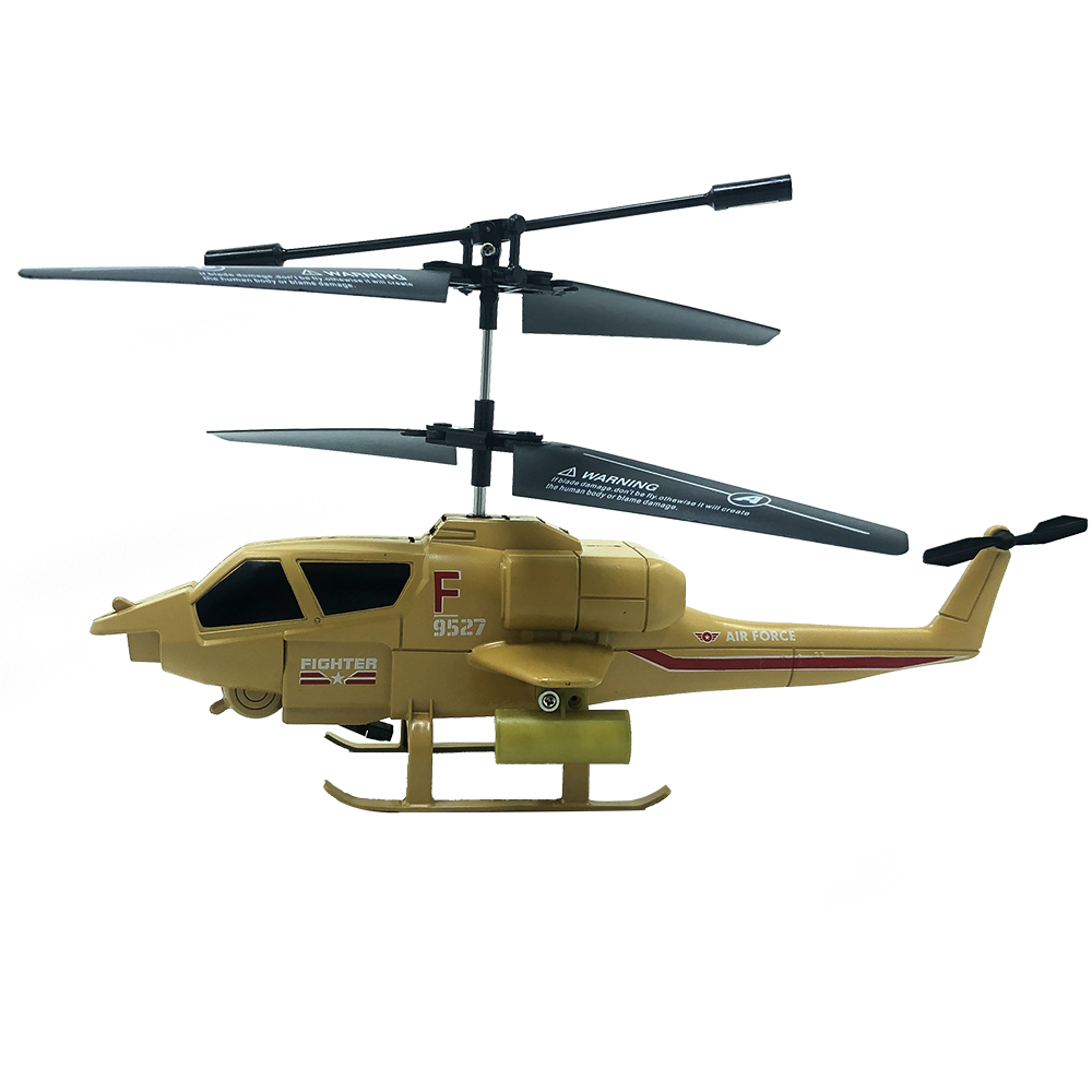 JS-9 2.5 CH Apache Remote Control Combat Helicopter with Gyroscope Remote Control Electric Remote Control Helicopter