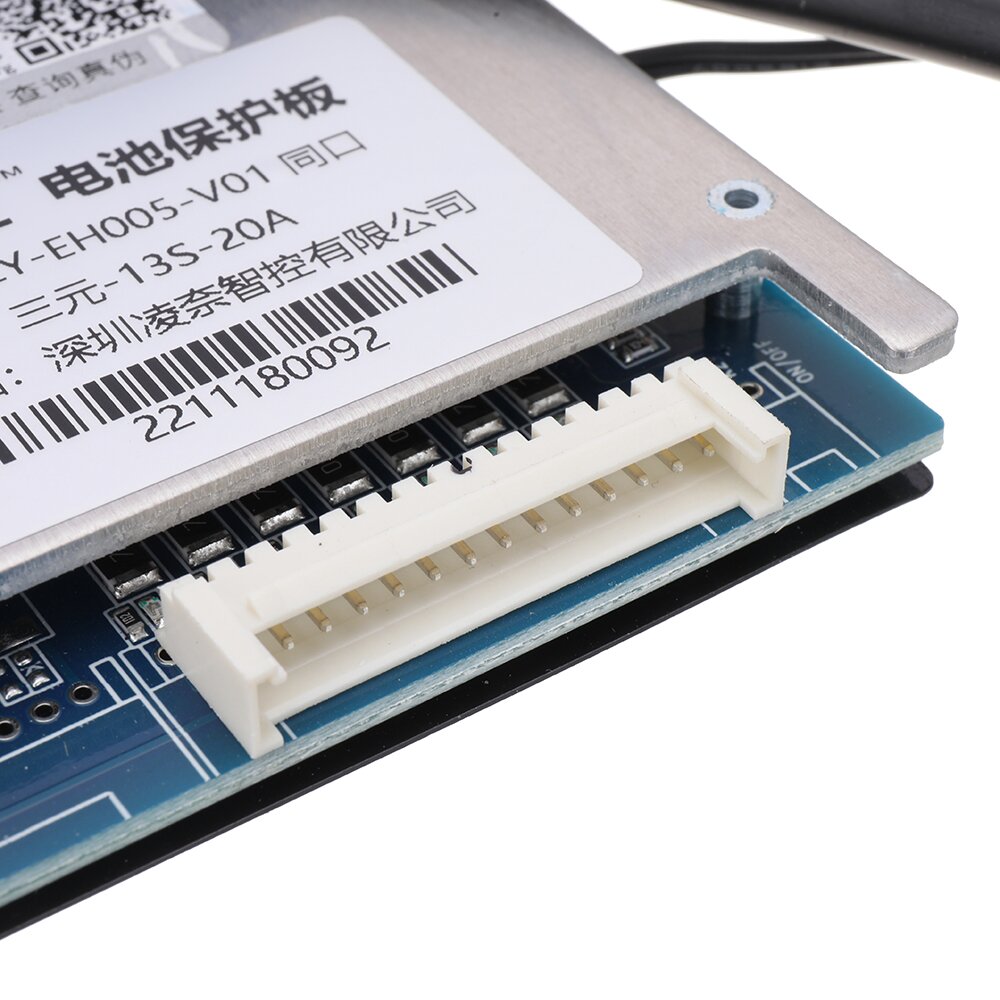 LY-EH005 13S 48V 20A 30A BMS Battery Protection Board Waterproof BMS For Rechargeable Lifepo4 Lithium Battery E-Bike E-Scooter With Balance Function