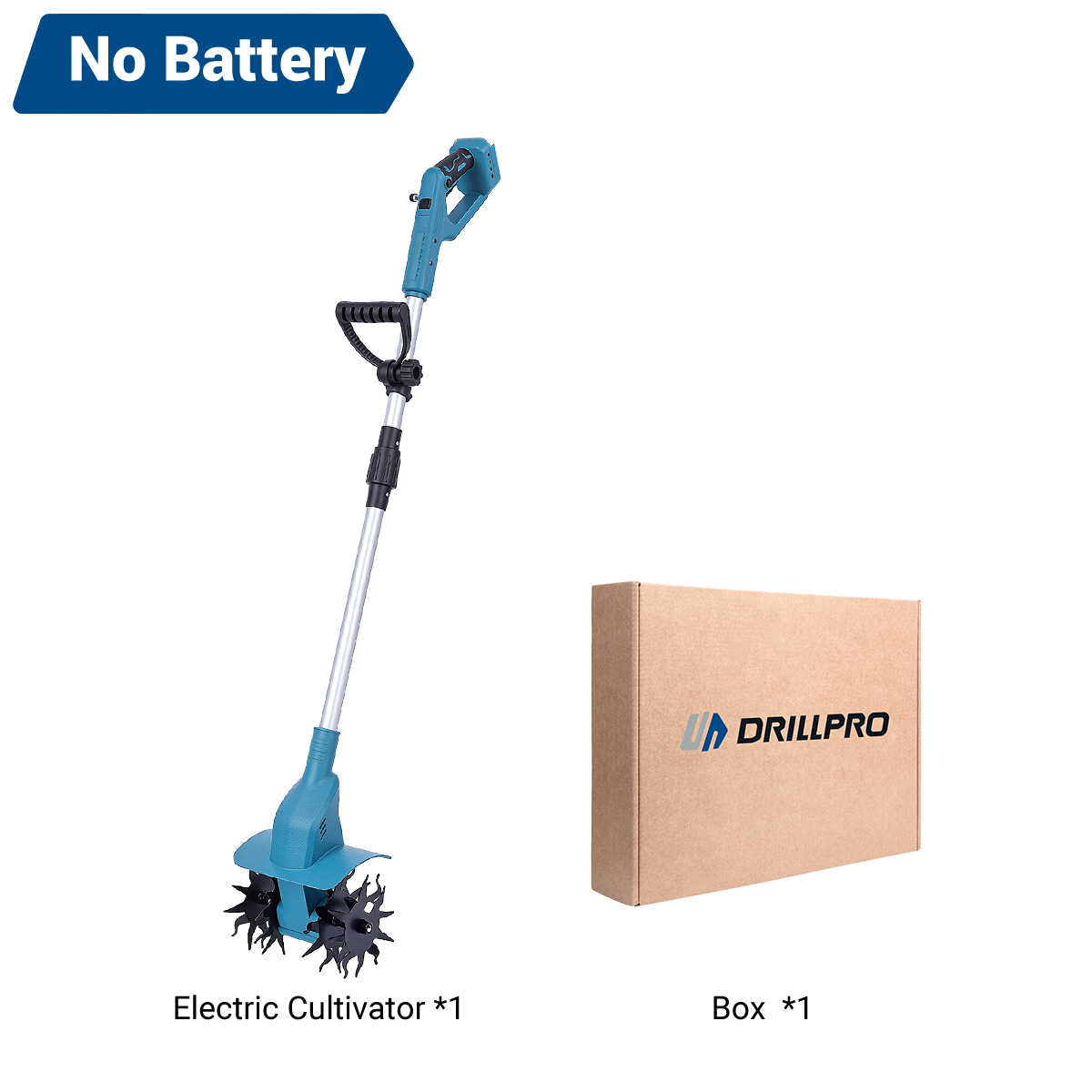 Новый электрический культиватор Drillpro — больше никаких копаний и рыхлений 6 Электрический культиватор Drillpro имеет универсальное применение в огороде.