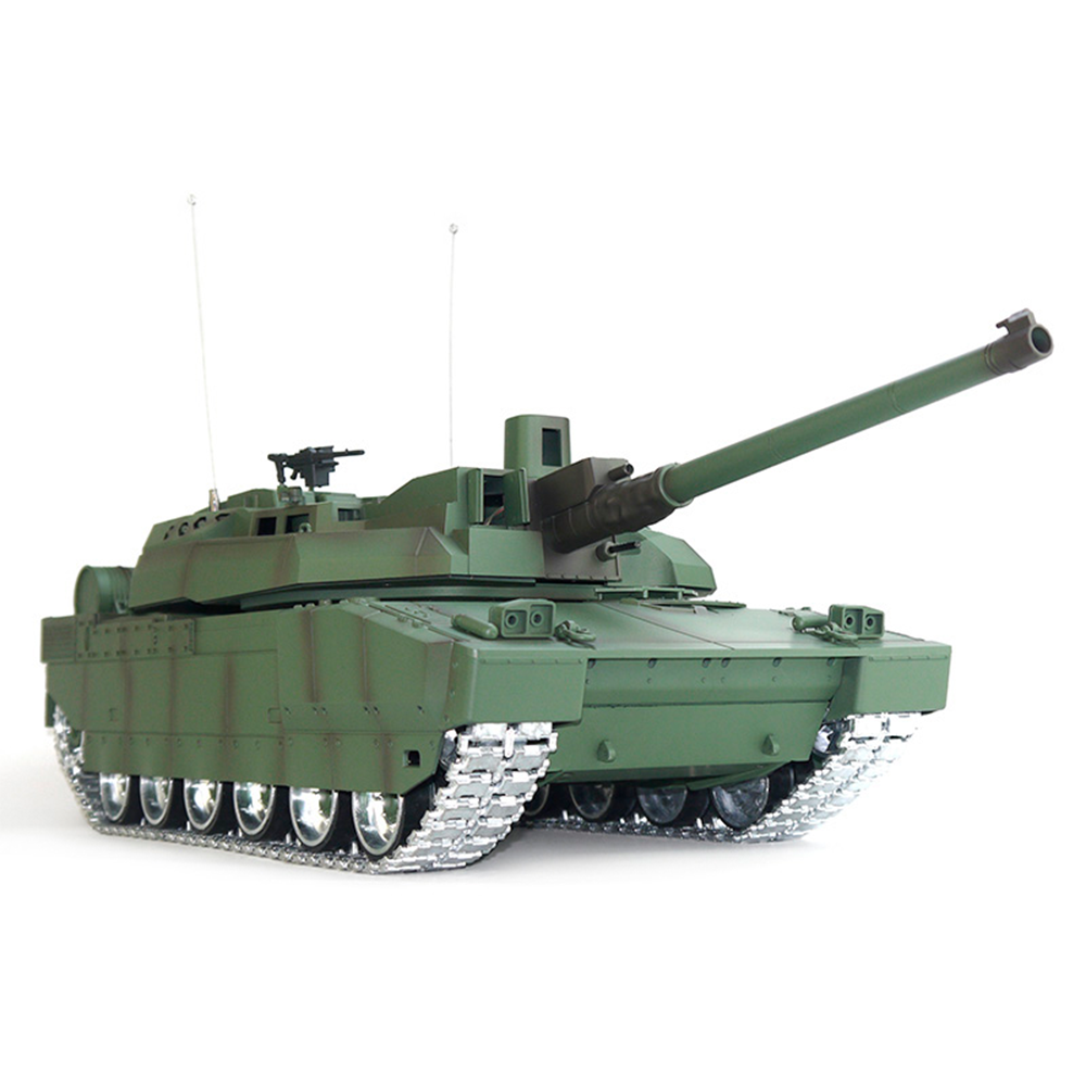 Tongde Model Leclerc H2408/H2408U/H2408UC4 RTR 1/16 2.4G Infrared RC Battle Tank Smoking Light Sound Recoil Shooting Simulated Vehicles Models RTR Toys