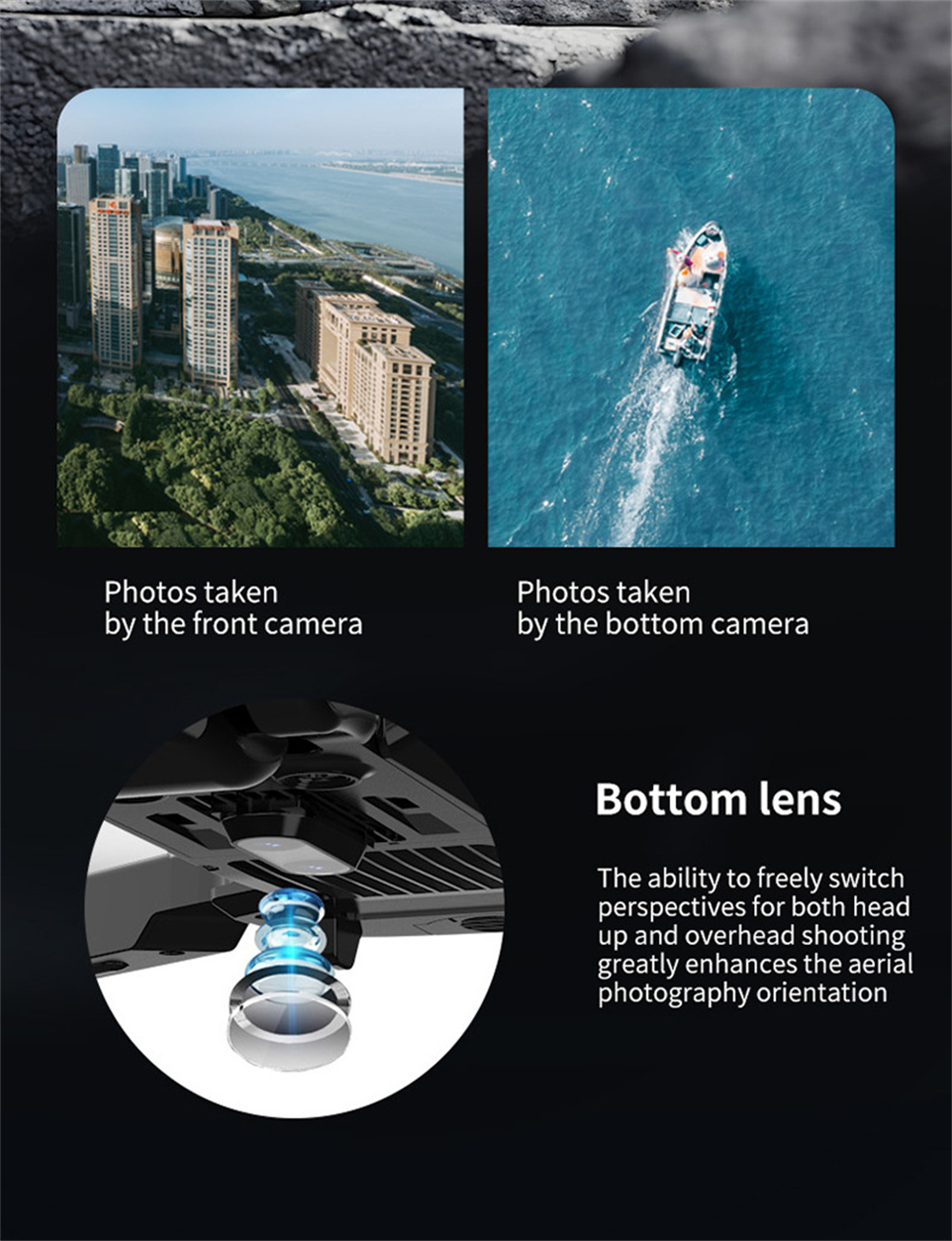 LSRC LF669 GPS 5G WiFi FPV with 5.9inch LCD Screen Controller 720P HD Dual Camera Servo Gimbal 360° Obstacle Avoidance Brushless Foldable RC Drone Quadcopter RTF