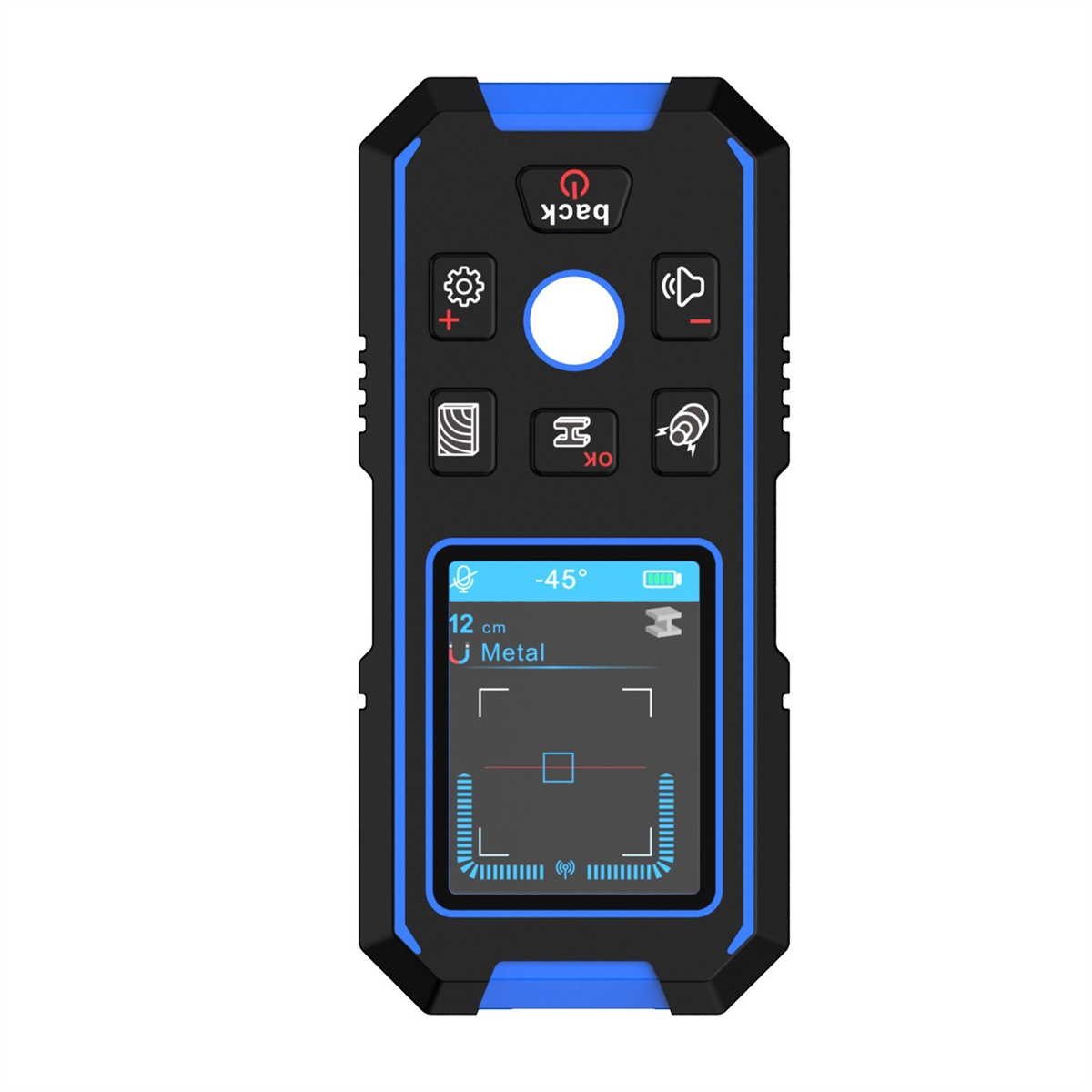 NOYAFA NF-518 Pinpointer metal detector multifunction 3in1 Detector Wall Scanner Metal Wood AC Live Wires Handheld Depth Tracker