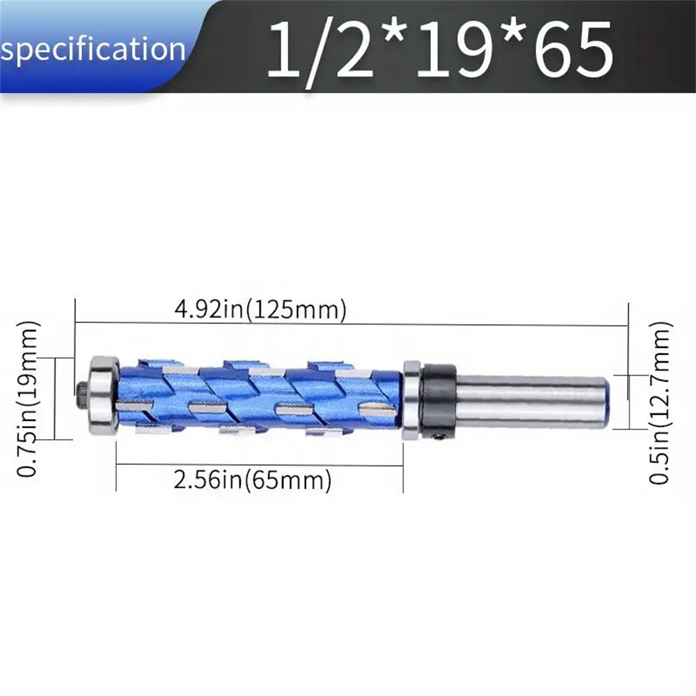 High-Grade Carbide Flush Trim Router Bit with 1/2