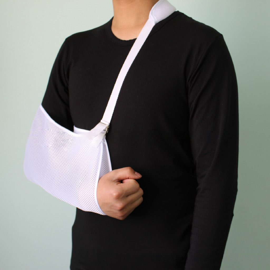 Adjustable Arm Wrist Support Elbow Shoulder Protector Dislocation Broken Fixation Belt Arm Adult Breathable Protector