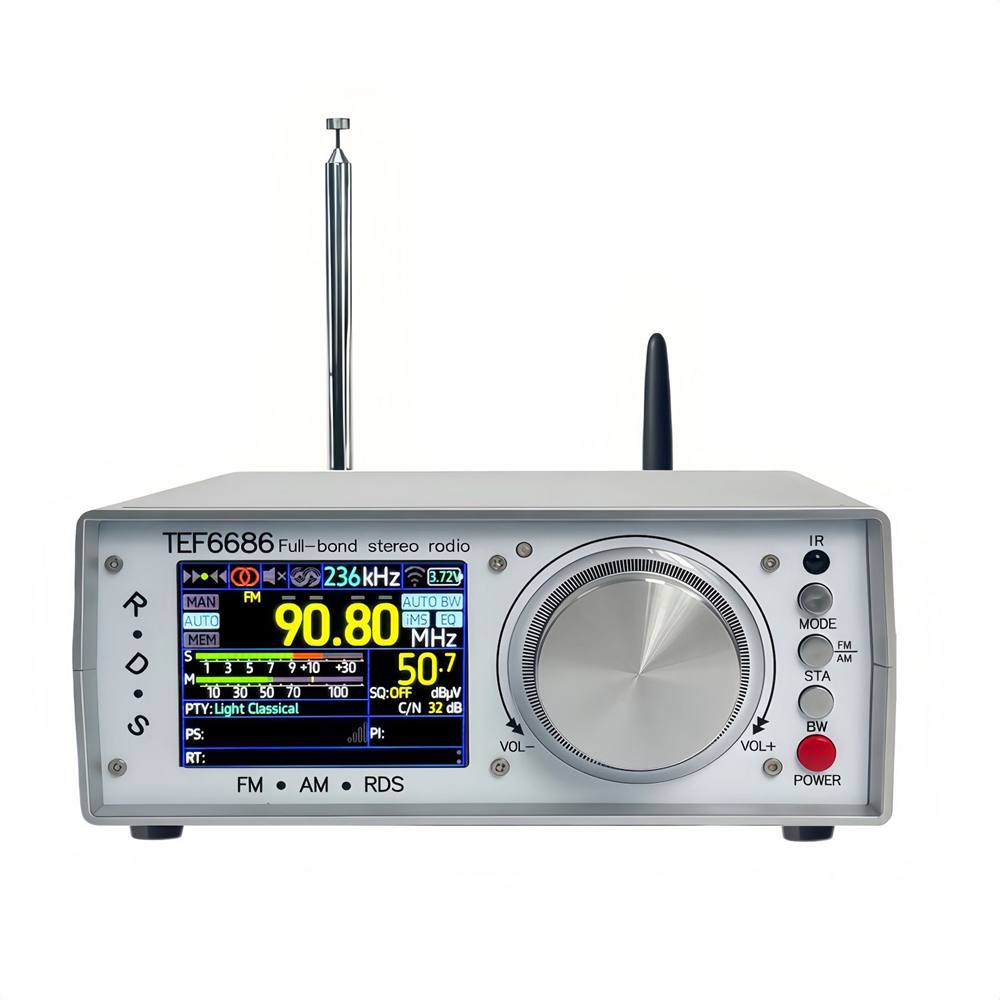 TEF6686 フルバンドステレオラジオ 高感度 FM AM SW LW Bluetooth 送信