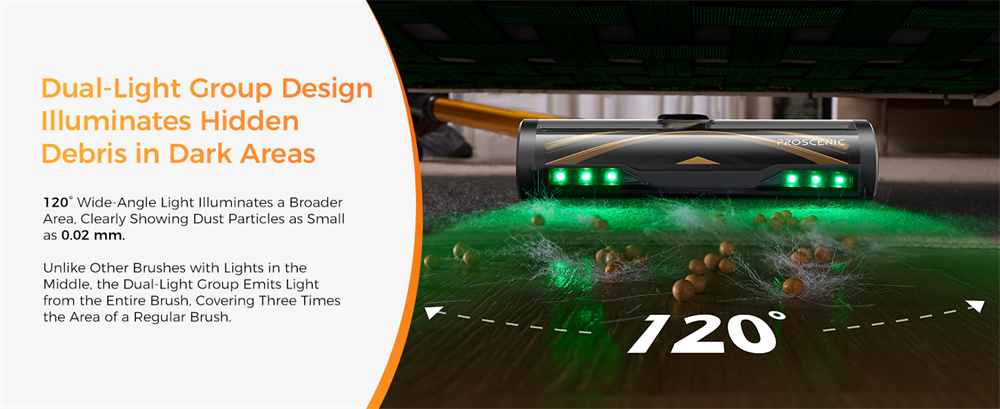 Proscenic P15 Standstaubsauger Testbericht – Schluss mit hartnäckigem Schmutz 6 Der Proscenic P15 verfügt über ein 6-lagiges HEPA-Filtersystem mit einer Effizienz von 99.99 %.