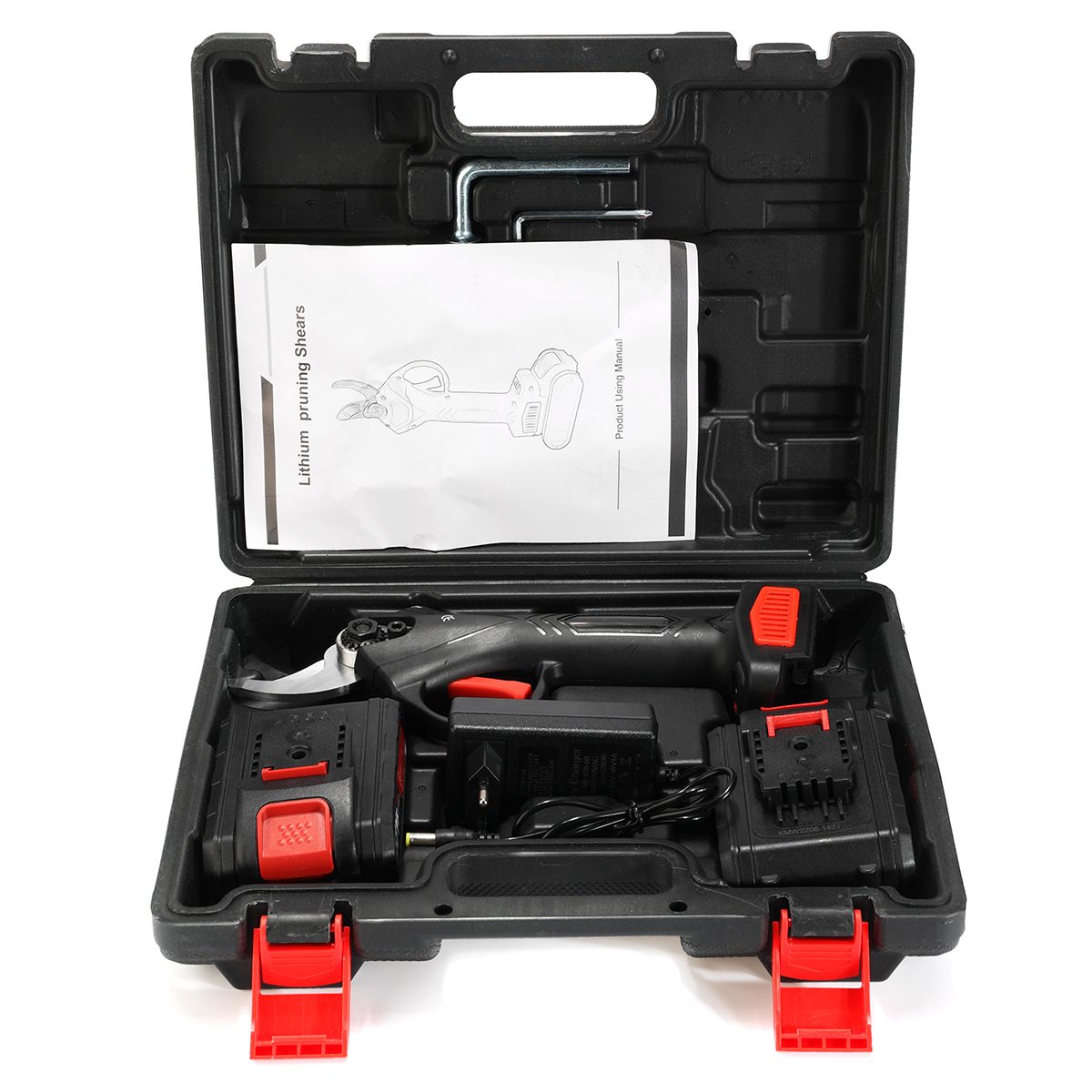 88VF 9000mAh Forbice Da Potatura Elettrica Con 2 Batteria Potatore A Batteria Forbice Da Taglio Rami 12 width=600