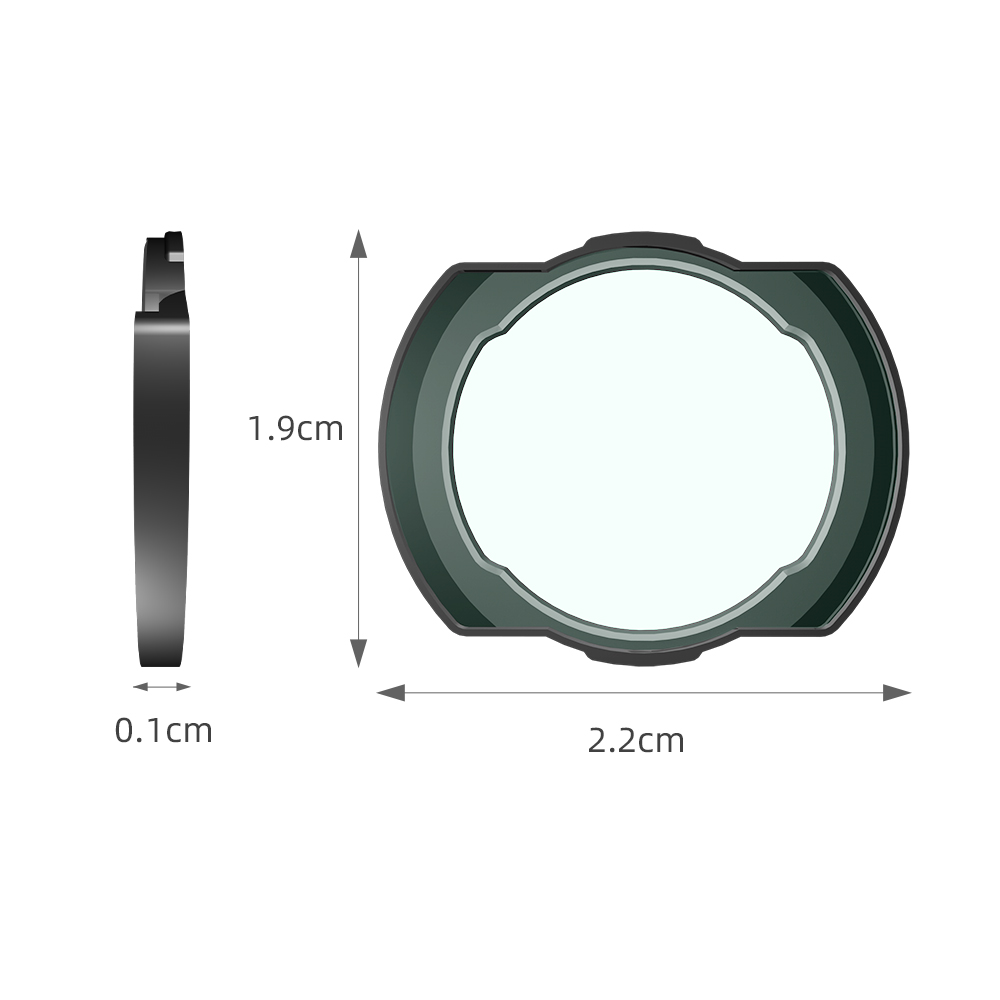 Camera Lens Filter Combo for DJI Avata DJI O3 Air Unit UV/CPL/ND8/16/35/64 Set Filters Kit