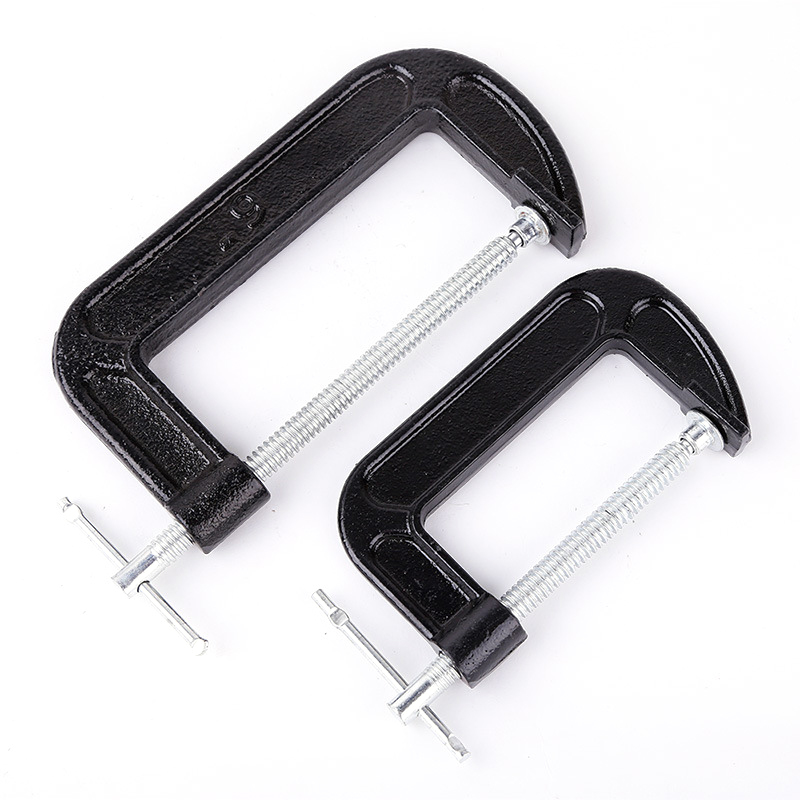 2/3/4/5/6 Inch C Clamp Heavy Duty Steel G Clamp Woodworking Clamp Fixed Fixtures Hardware Tool