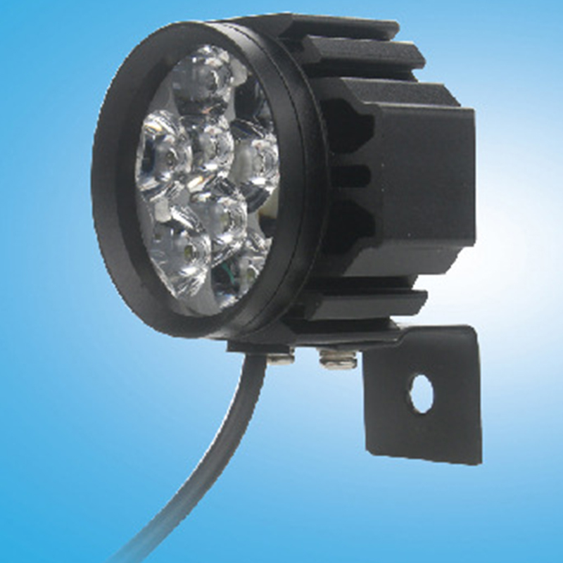 36-48V 9W Wide Voltage Highlight Spotlight Headlamp Horn Electric Bike Electric Scooter Motorcycle Horn Headlight