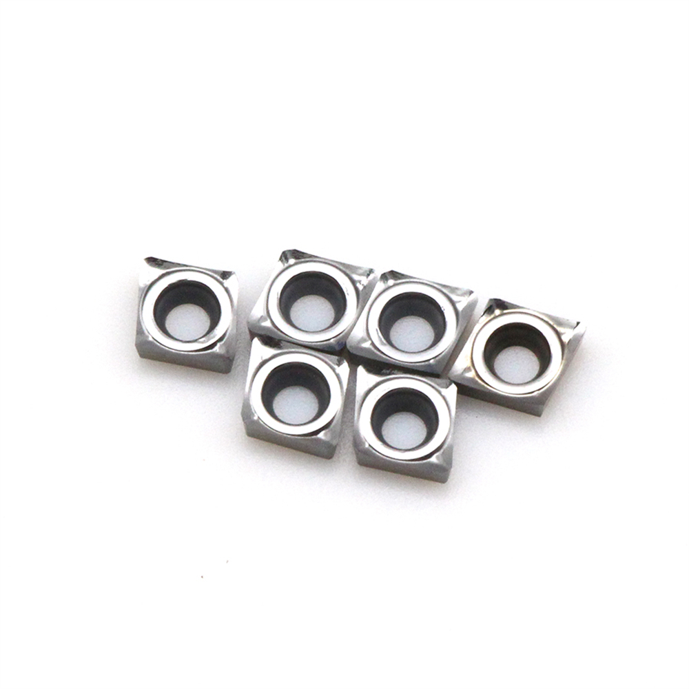 CCGT060204 Aluminum CNC Cutting Tool Wholesale - Hard Alloy Diamond Inner Hole for Efficient Machining