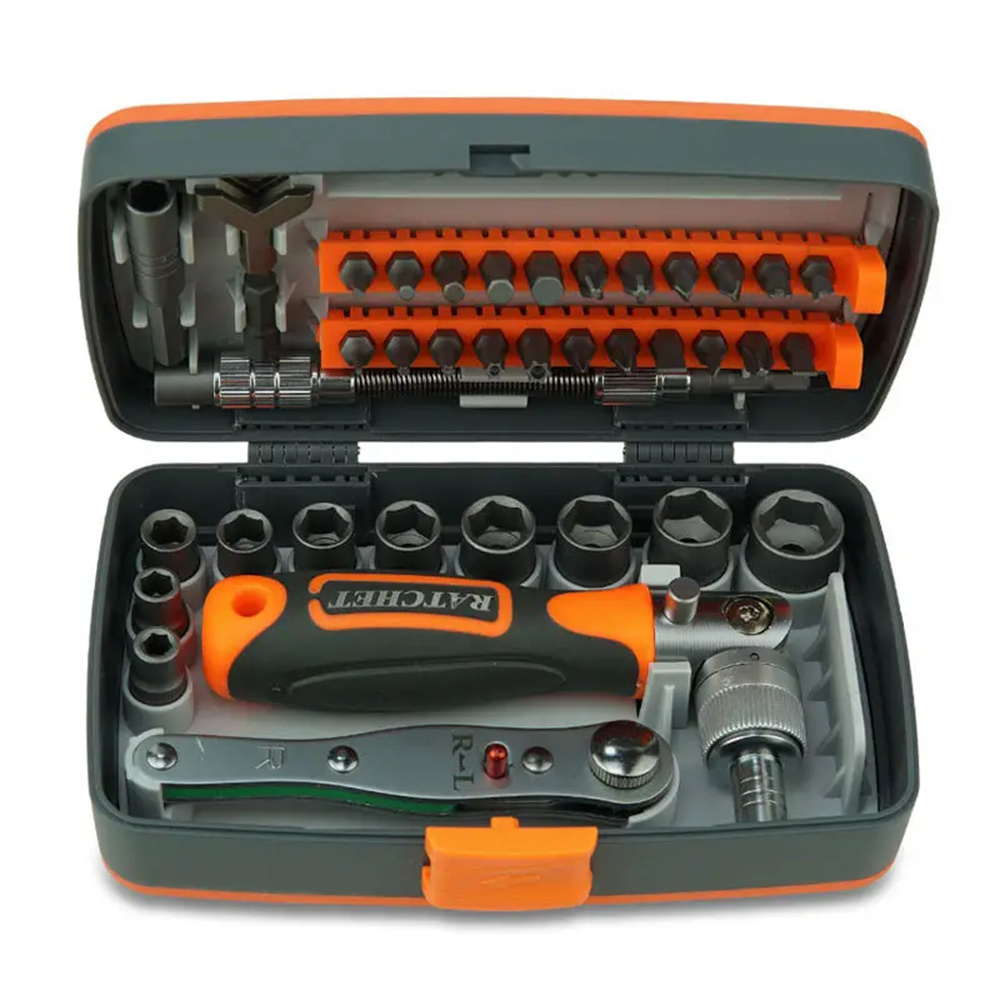 Mini Screwdriver Set 38 In 1 Home Tool For Home Repair Multi Tool Bits Ratcheting Screwdriver Sets With Ratchet Wrench Kit