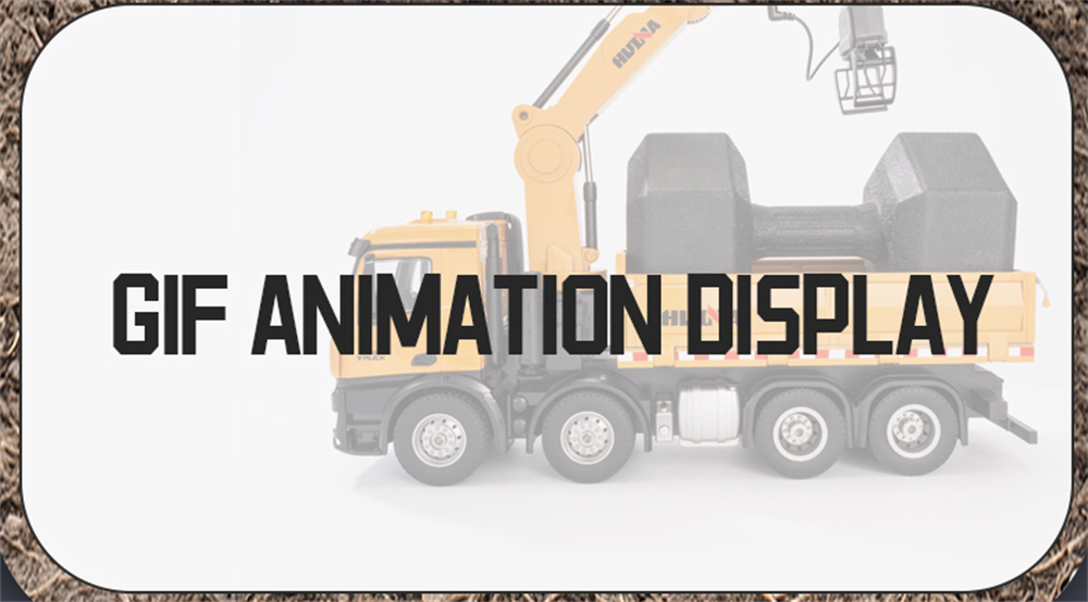 HUINA 1538 1/14 2.4G 26CH Semi-alloy RC Car Grabbing Wood Dump Truck 3-in-1 Vehicle Model RTR