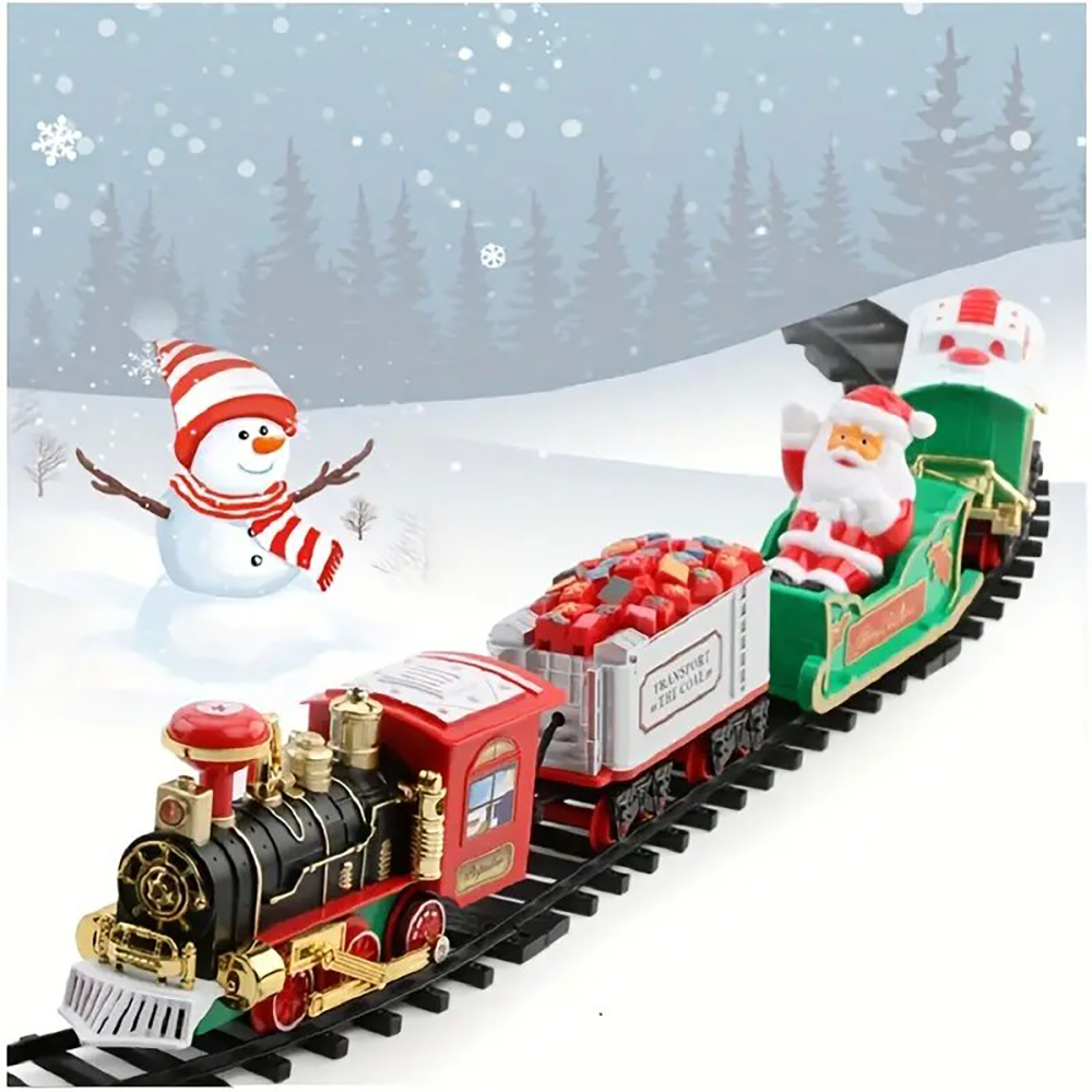 Brinquedo De Natal Pequeno Brinquedo De Trem Elétrico