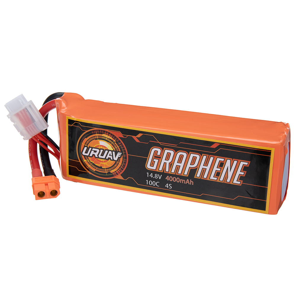 URUAV GRAPHENE 14.8V 4000mAh 100C 4S LiPo Battery XT60 Plug for RC Drone