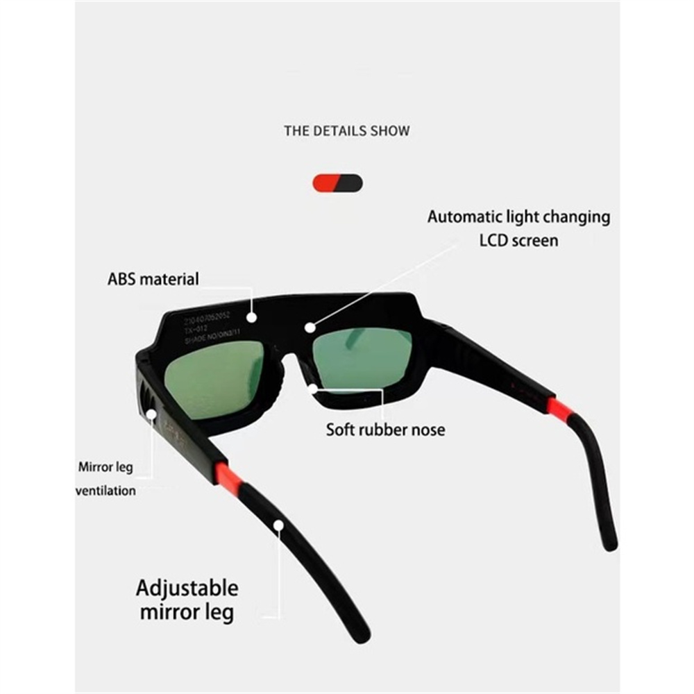 Anti-Glare Welding Glasses Automatic Darkening Welding Mask Eye Protection Welding Goggles