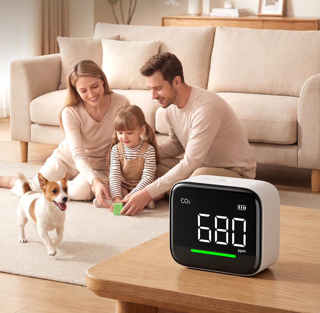 ATuMan CF1 Multifunctional Carbon Dioxide Monitor