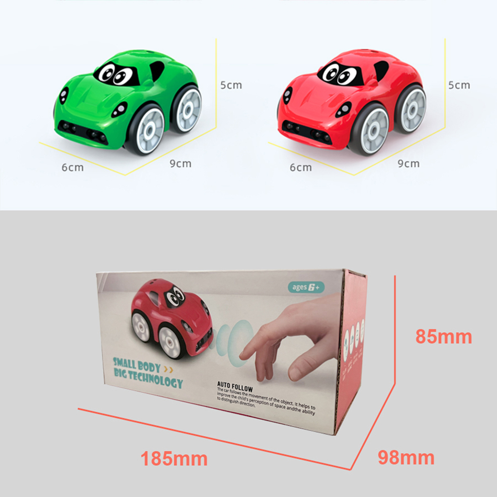 Magic Hand Control Car Children's Toy Car Red/Green 2.4G Obstacle Avoidance Following Track Remote Control Mode 15m Distance