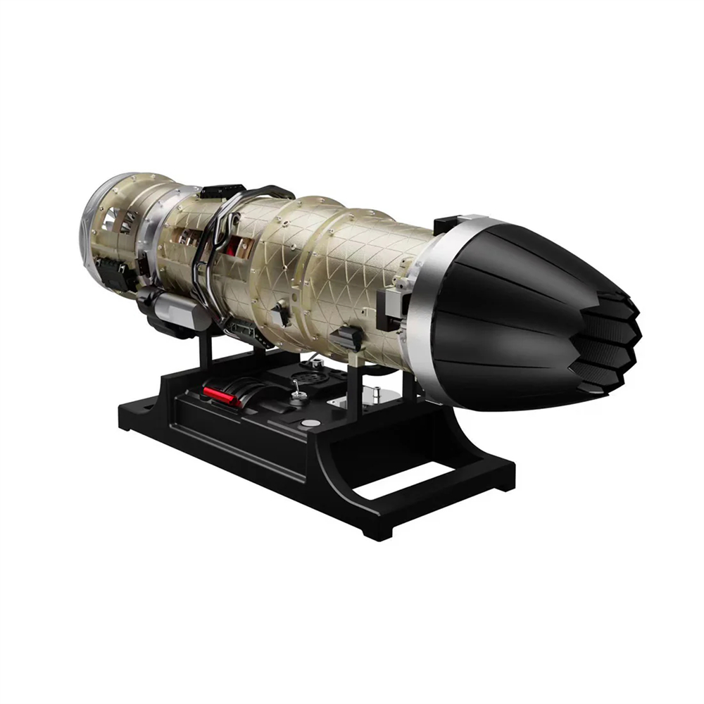 TECHING DM135 1/10 ターボファンエンジンモデルキット F35 戦闘機