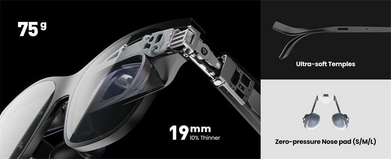 XREAL Air 2 Pro - a 75 grammos valódi okosszemüveg 3