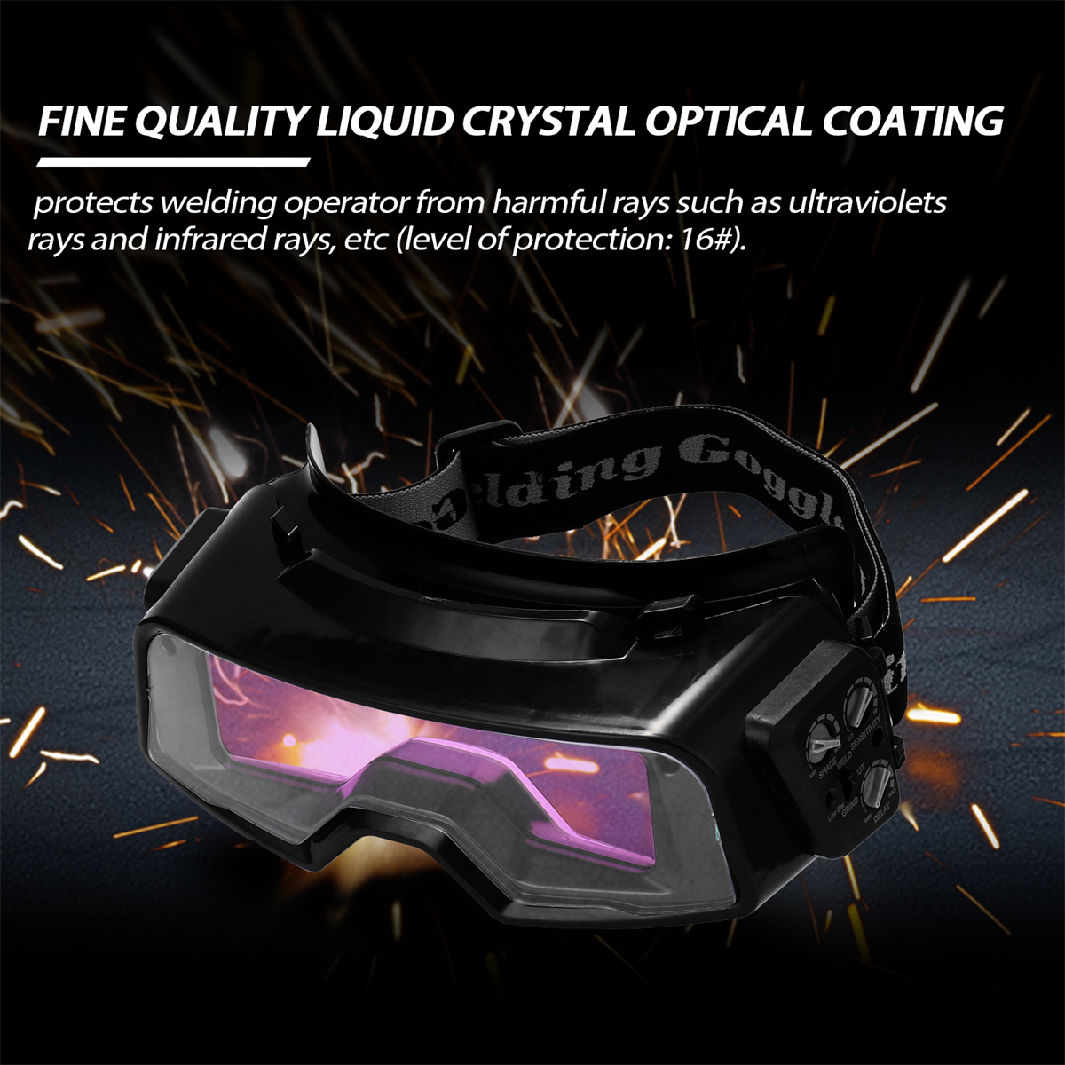 Automatic Darkening Welding Glasses Mask Welding Cap for TIG MIG MMA Professional Weld Glasses Goggles Welding Equipment