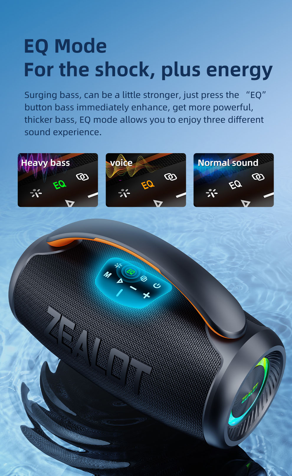 熱心者 P11 50W Bluetoothスピーカー ポータブルスピーカー 内蔵93mm