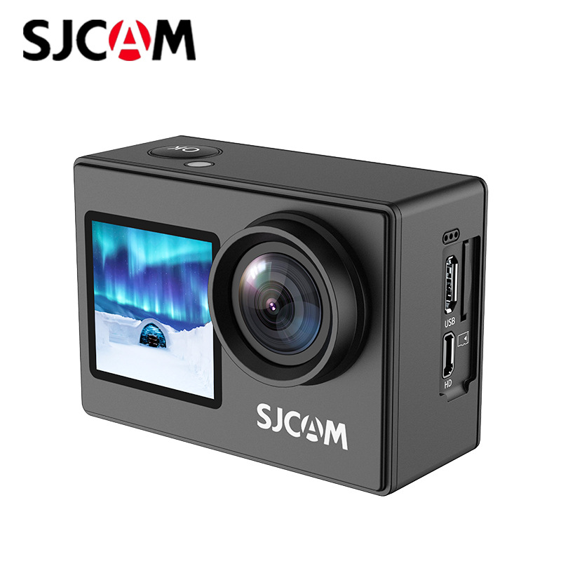 SJCAM アクションカメラデュアルスクリーン SJ4000 AIR 4K 30PFS 1080P