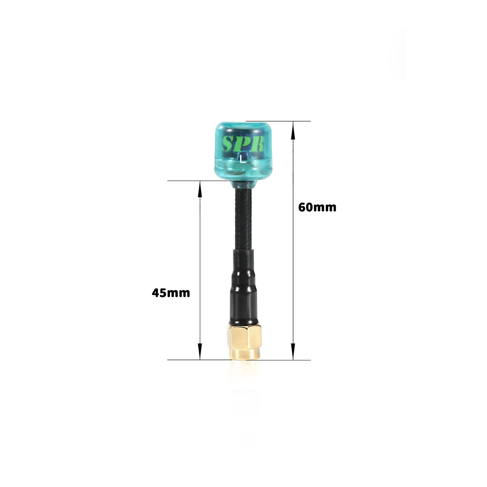 FlyfishRC Osprey 5.8Ghz 60mm SMA/RP-SMA LHCP/RHCP Antenna for FPV Racing RC Drone