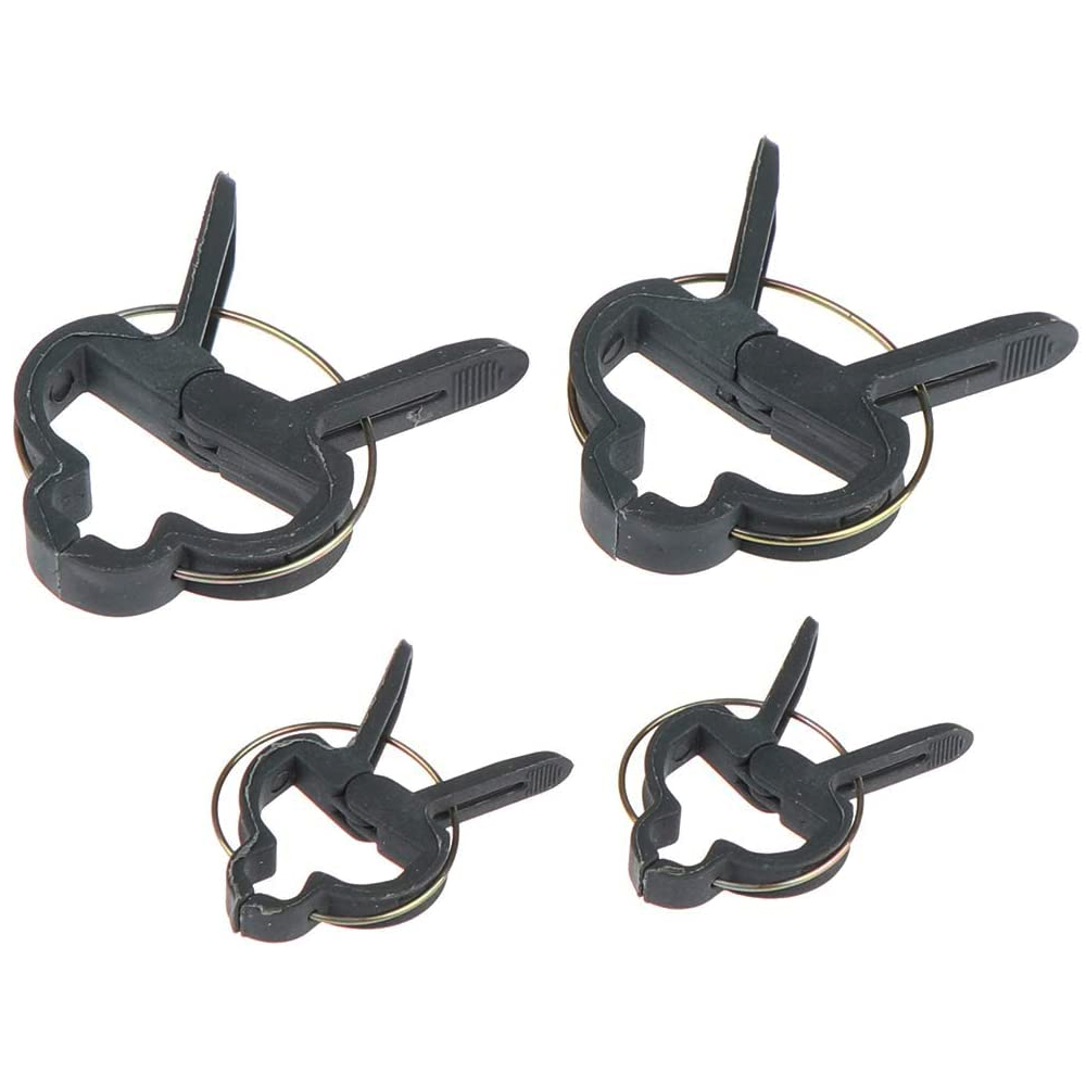 8Pcs Plant Support Clips Tomato Clips Gardening Spring Clips for Plants Tomatoes and Flowers Supporting Stems Vines Grow Upright