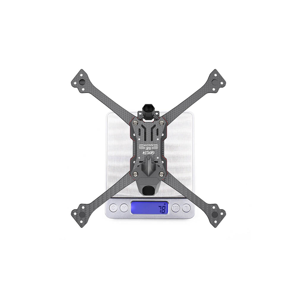 GEPRC RACER 208mm Wheelbase Carbon Fiber 5 Inch Frame Kit Support HDZero for RC Drone FPV Racing