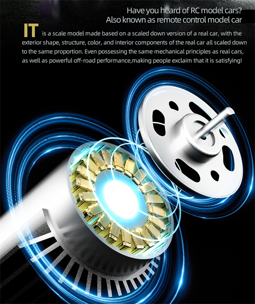 SCY 18103 1/18 2.4G 4WD RTR Truck Brushed RC Car Full Proportional Control with LED Front Light High Speed Vehicle Model