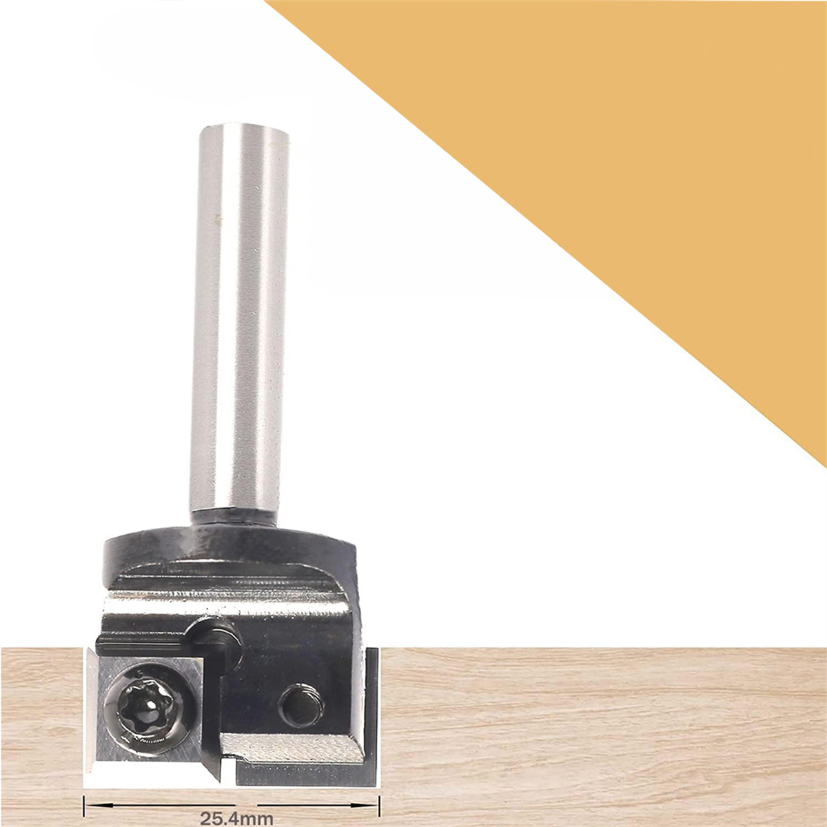 Hard Alloy Router Bit Versatile Woodworking Milling Cutters Two-Blade Vertical Milling Tools