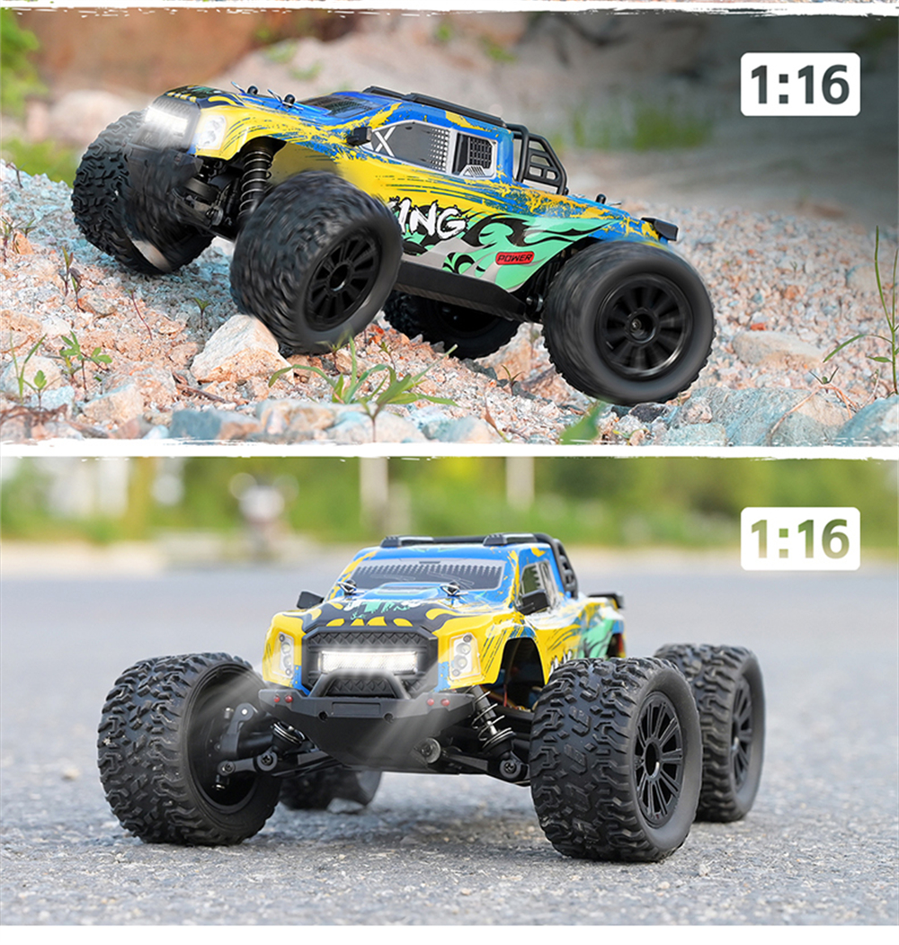 WLtoys 164018 1/16 2.4G 4WD 35KM/H High-speed RC Car Off-road Electric Truck RTR Vehicle Model