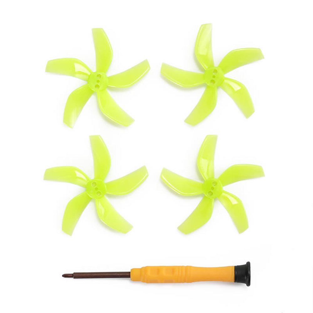 RCSTQ Lightweight Colorful 5-Blade Propeller Props Accessories for DJI NEO RC Drone Quadcopter