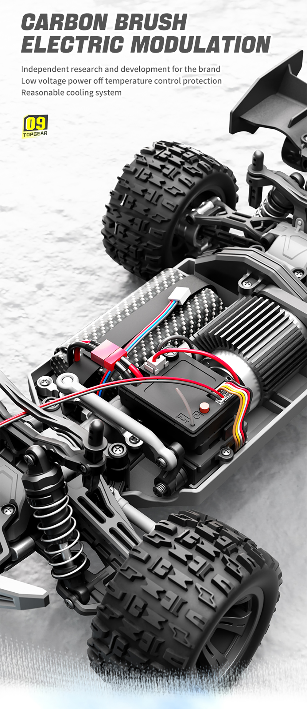 SCY 18101 1/18 2.4G 4WD High Speed RC Car Off-Road Truck Racing Model Full Proportional Control