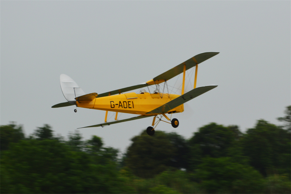 Tony Ray's Aero Model DH.82 Tiger Moth 1/6 Balsawood 1500mm Wingspan RC Airplane KIT