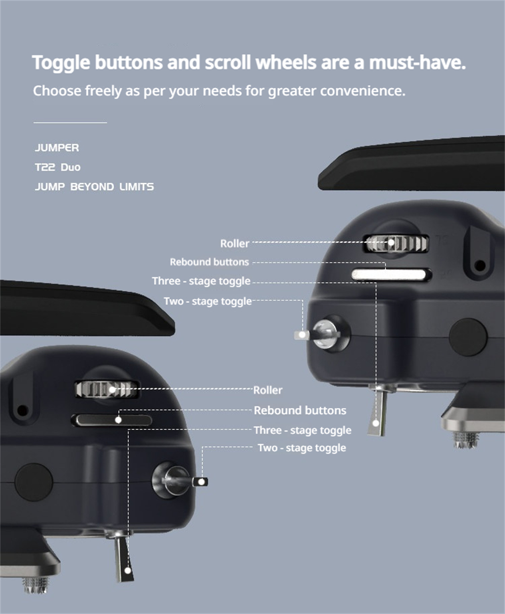 Jumper T22 ELRS 2.4GHz/915MHz Hall Sensor Gimbals 3.5
