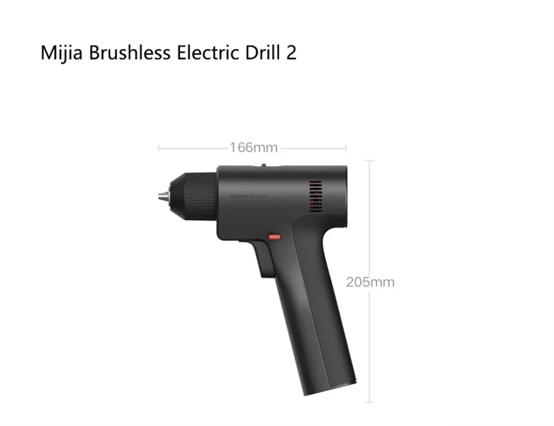 Xiaomi Mijia Brushless Electric Drill 2 50Nm Torque 1900mAh