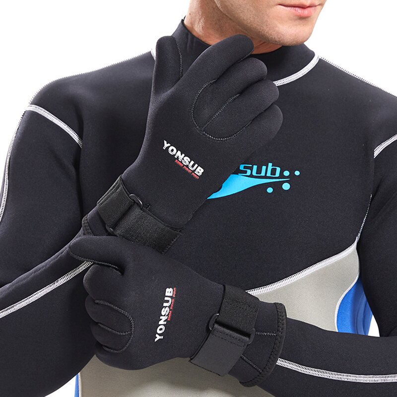 5mm Neoprene Scuba Fishing Diving Gloves Use for Underwater Hunting Spearfishing Swimming Anti-Slip Snorkel Gloves